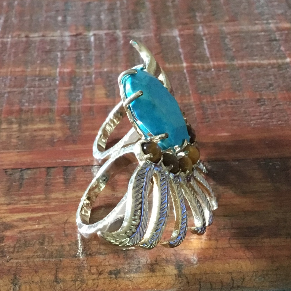 Kendra Scott Sasha Ringed Flawed Missing Stone - image 6